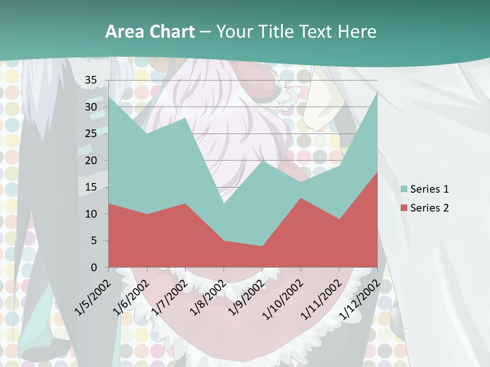 A Group Of Anime Characters Standing Next To Each Other PowerPoint Template