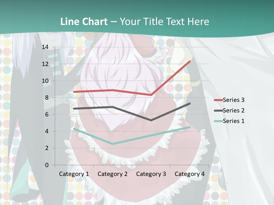 A Group Of Anime Characters Standing Next To Each Other PowerPoint Template