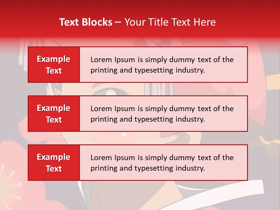 A Woman With Red Hair And A Hat On Her Head PowerPoint Template