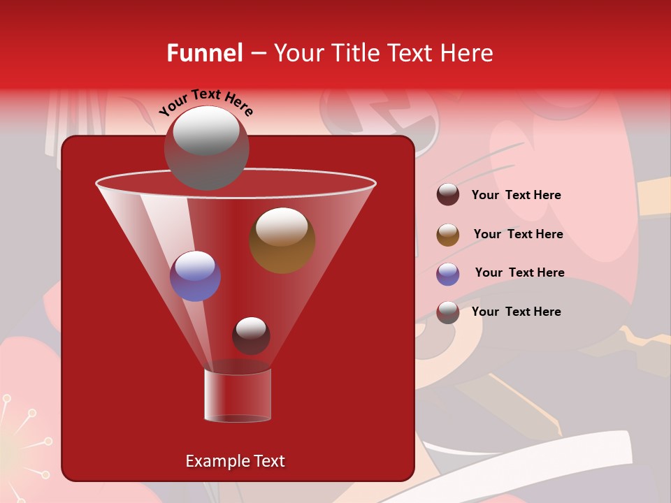 A Woman With Red Hair And A Hat On Her Head PowerPoint Template