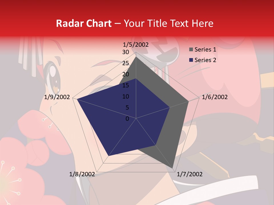 A Woman With Red Hair And A Hat On Her Head PowerPoint Template