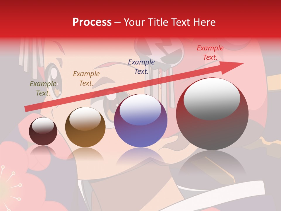 A Woman With Red Hair And A Hat On Her Head PowerPoint Template