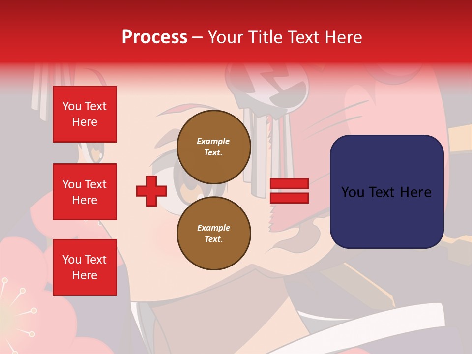 A Woman With Red Hair And A Hat On Her Head PowerPoint Template