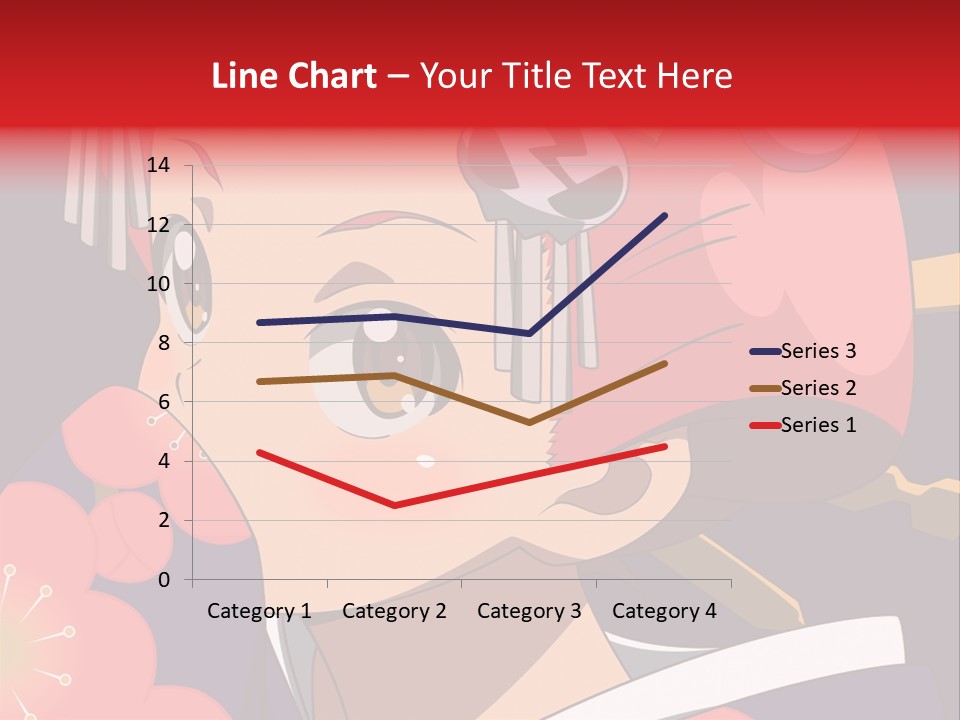 A Woman With Red Hair And A Hat On Her Head PowerPoint Template