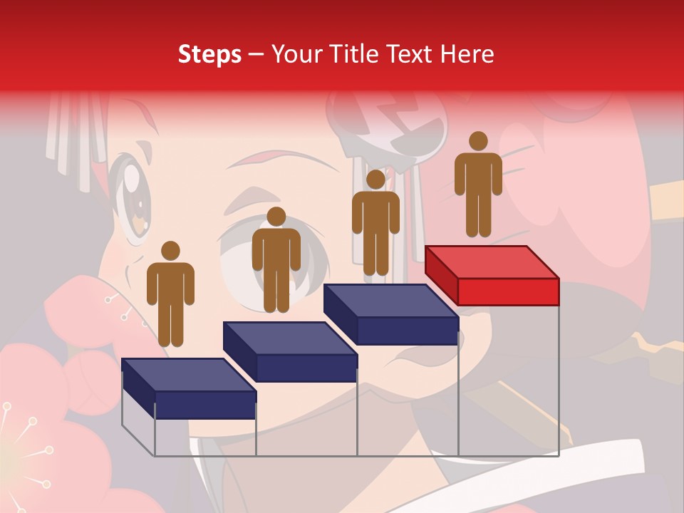A Woman With Red Hair And A Hat On Her Head PowerPoint Template