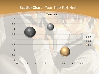 A Couple Of People Standing Next To Each Other PowerPoint Template