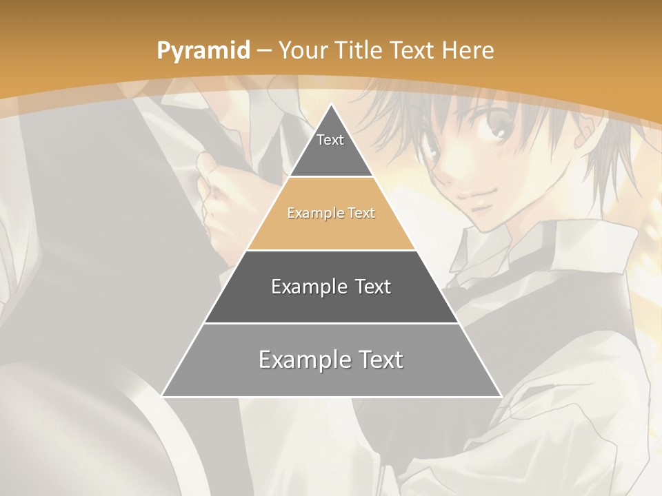 A Couple Of People Standing Next To Each Other PowerPoint Template