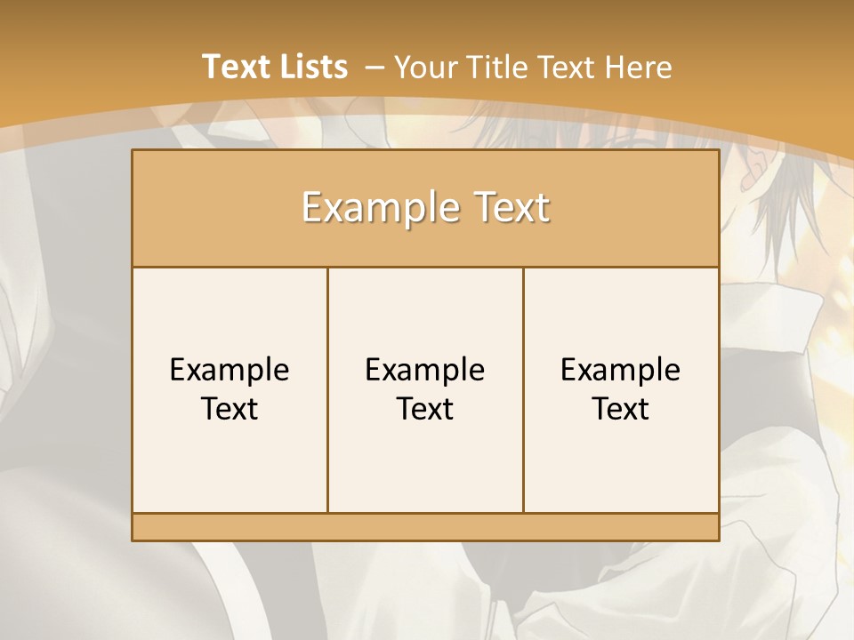A Couple Of People Standing Next To Each Other PowerPoint Template
