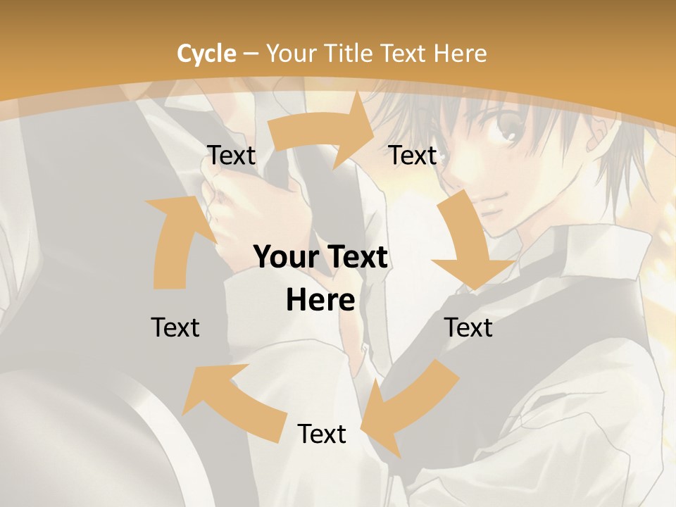 A Couple Of People Standing Next To Each Other PowerPoint Template