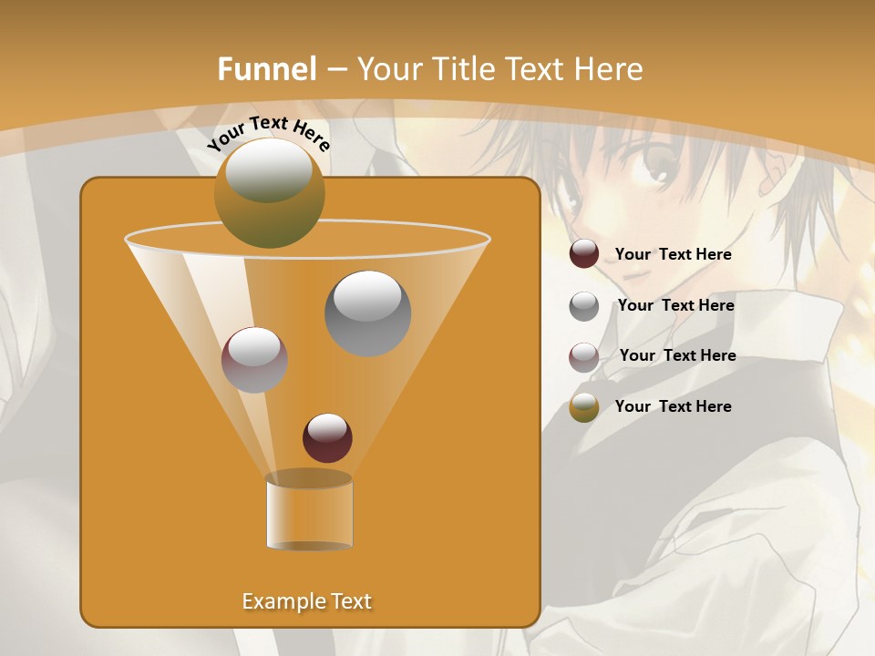 A Couple Of People Standing Next To Each Other PowerPoint Template