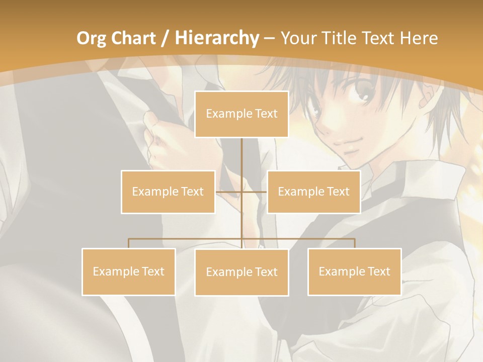 A Couple Of People Standing Next To Each Other PowerPoint Template