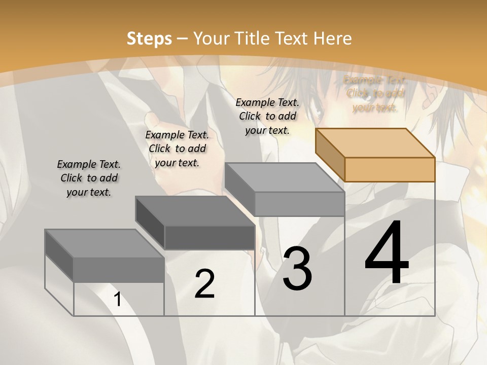 A Couple Of People Standing Next To Each Other PowerPoint Template