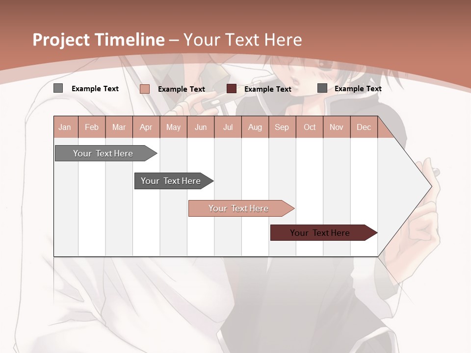 A Couple Of People That Are Hugging Each Other PowerPoint Template