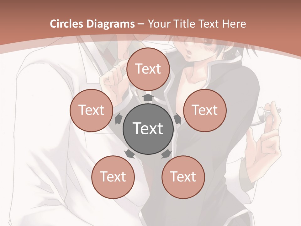 A Couple Of People That Are Hugging Each Other PowerPoint Template