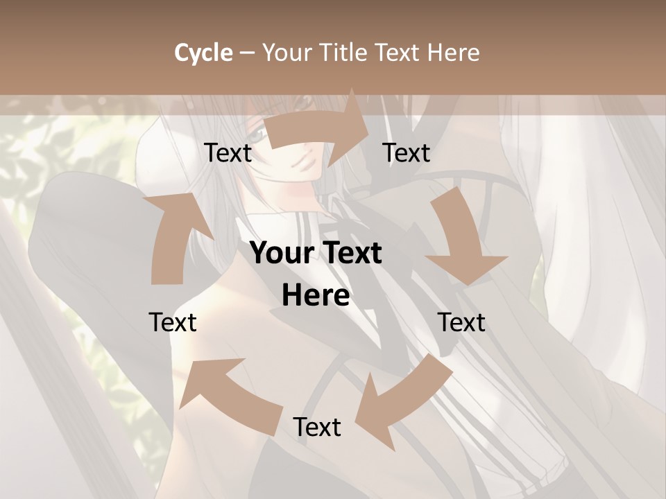 A Couple Of People Sitting Next To Each Other PowerPoint Template