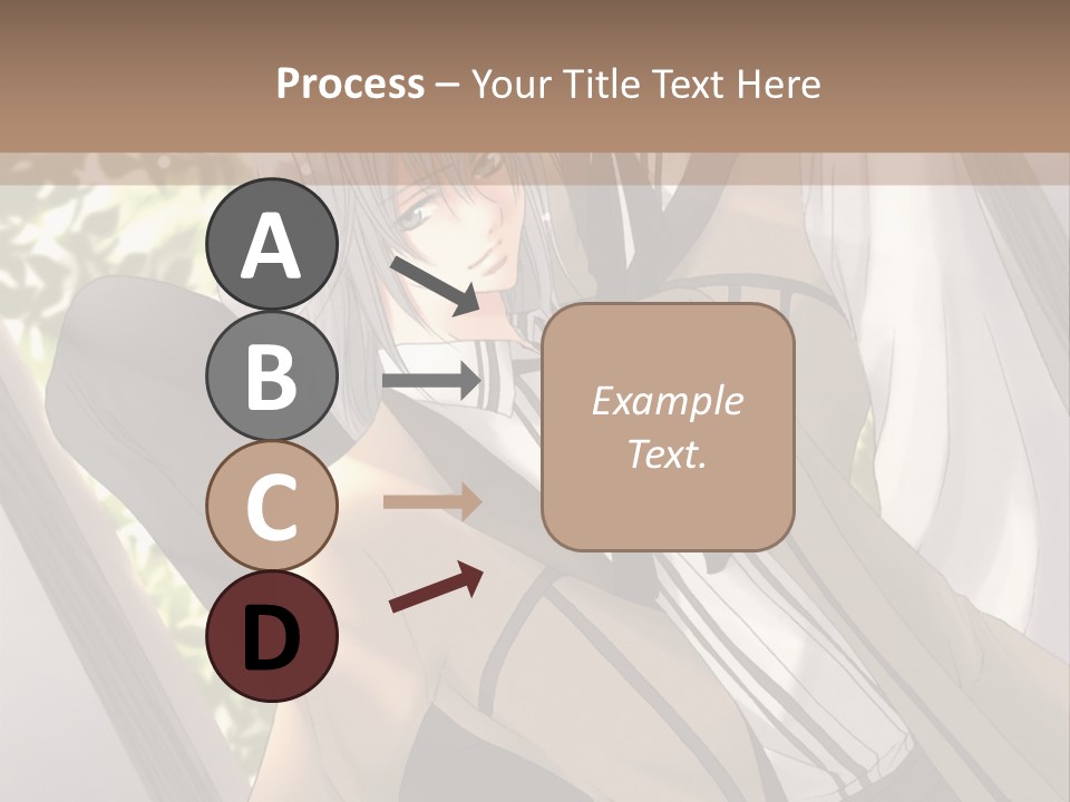 A Couple Of People Sitting Next To Each Other PowerPoint Template