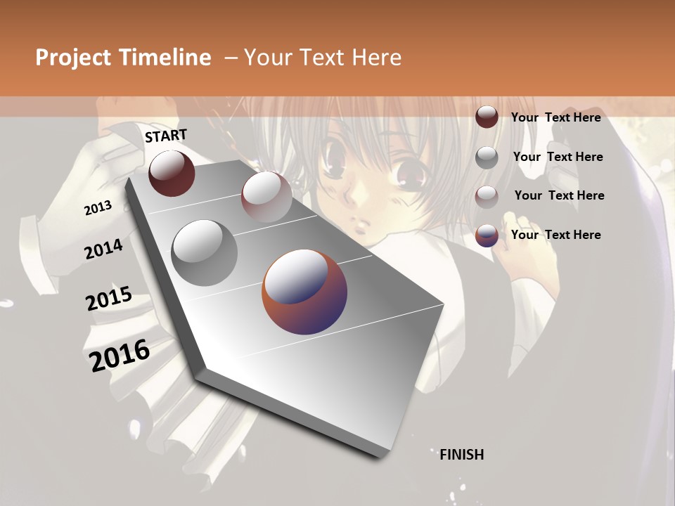 A Couple Of Anime Characters Hugging In Front Of A Full Moon PowerPoint Template
