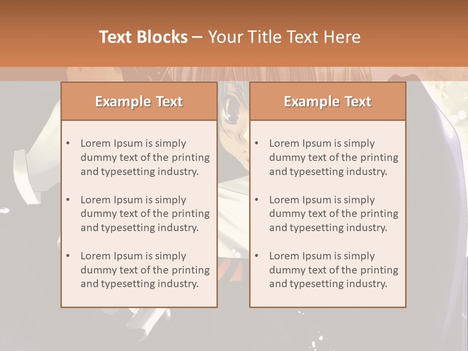 A Couple Of Anime Characters Hugging In Front Of A Full Moon PowerPoint Template