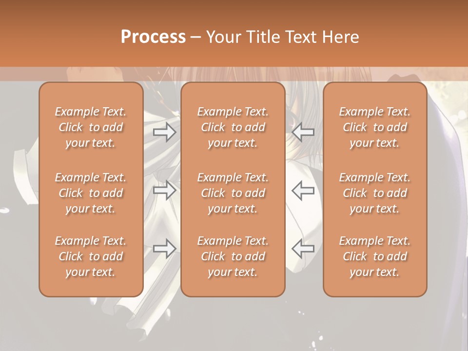 A Couple Of Anime Characters Hugging In Front Of A Full Moon PowerPoint Template