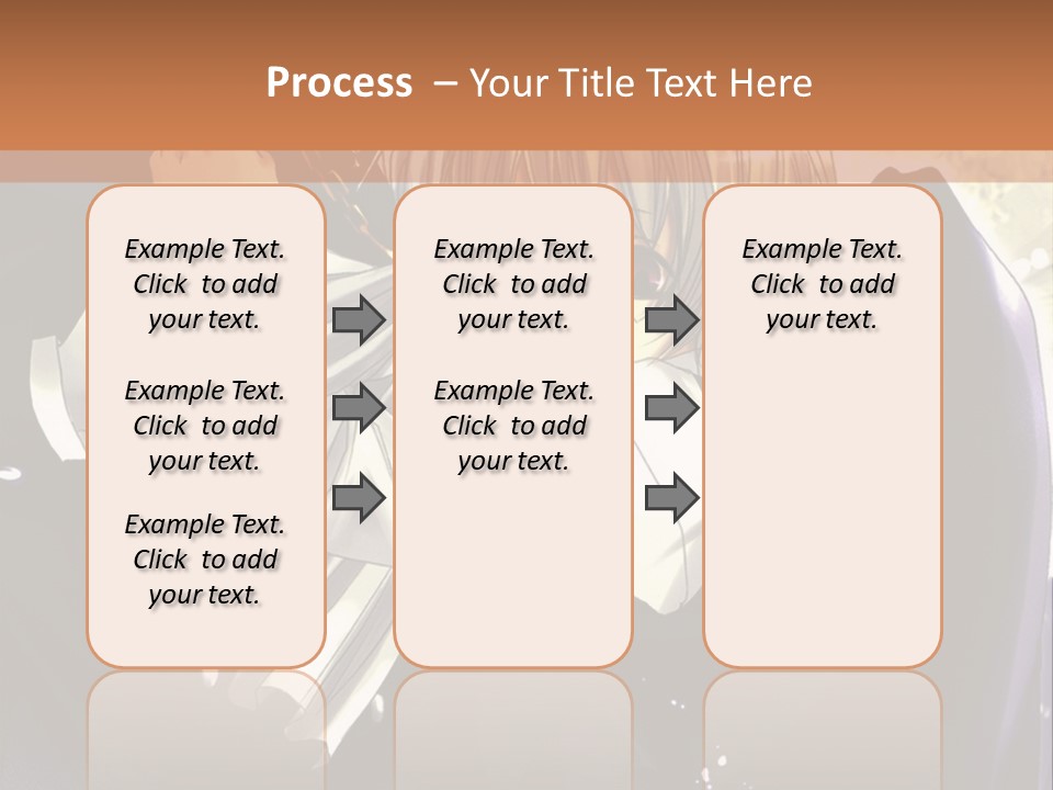 A Couple Of Anime Characters Hugging In Front Of A Full Moon PowerPoint Template