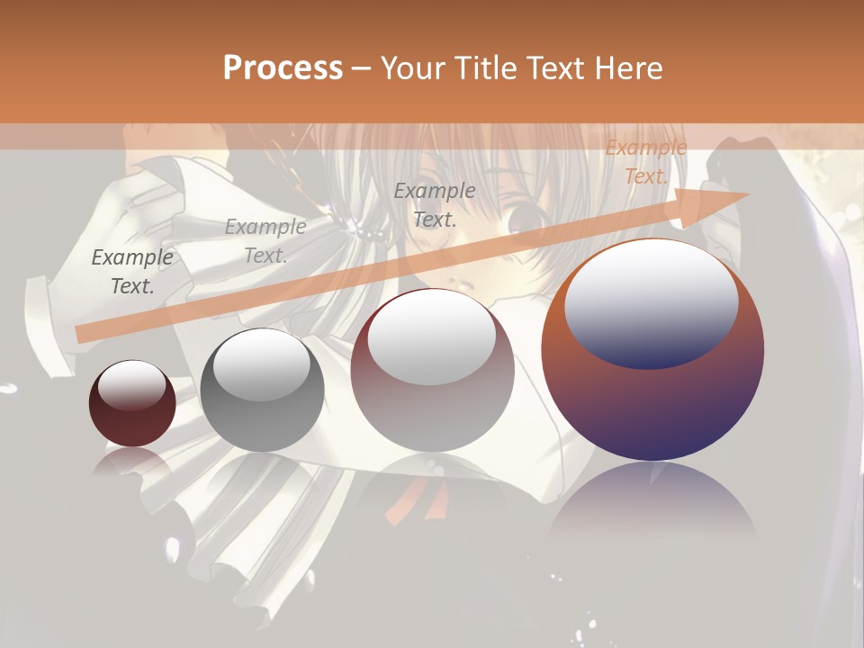 A Couple Of Anime Characters Hugging In Front Of A Full Moon PowerPoint Template