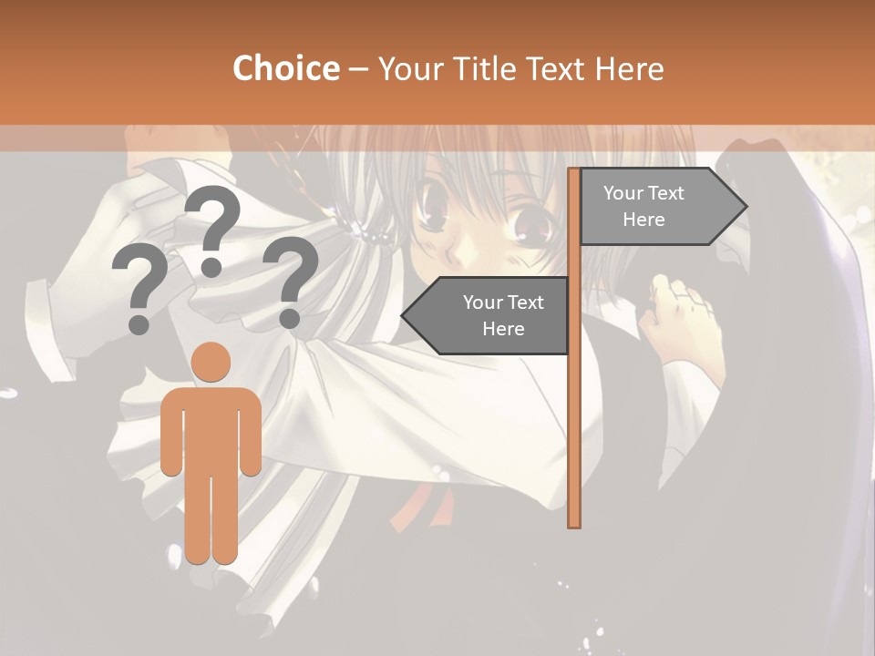 A Couple Of Anime Characters Hugging In Front Of A Full Moon PowerPoint Template