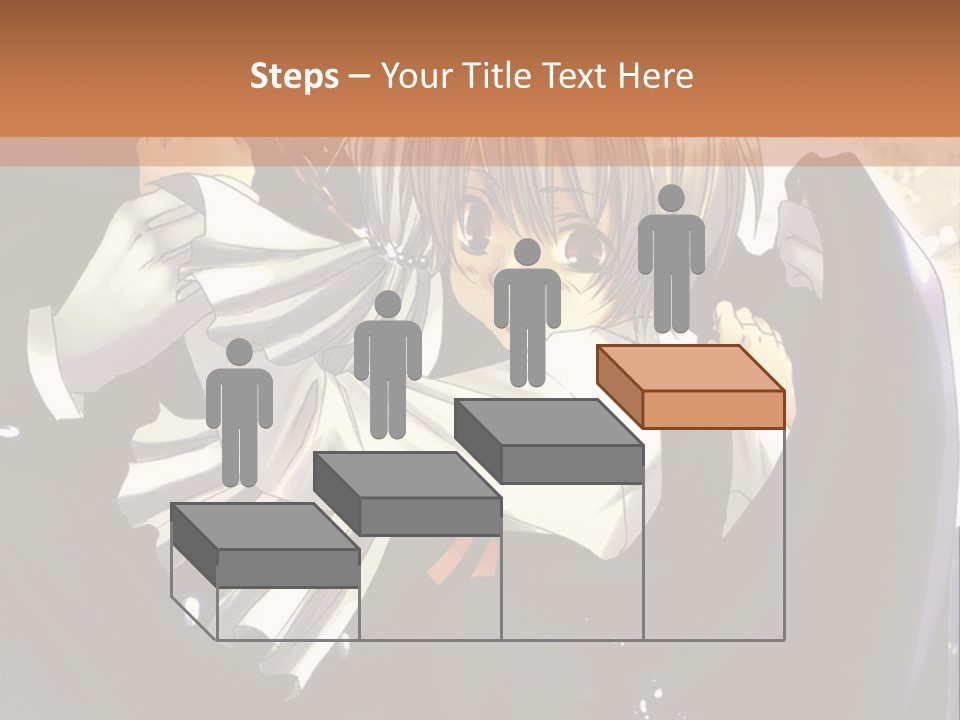 A Couple Of Anime Characters Hugging In Front Of A Full Moon PowerPoint Template