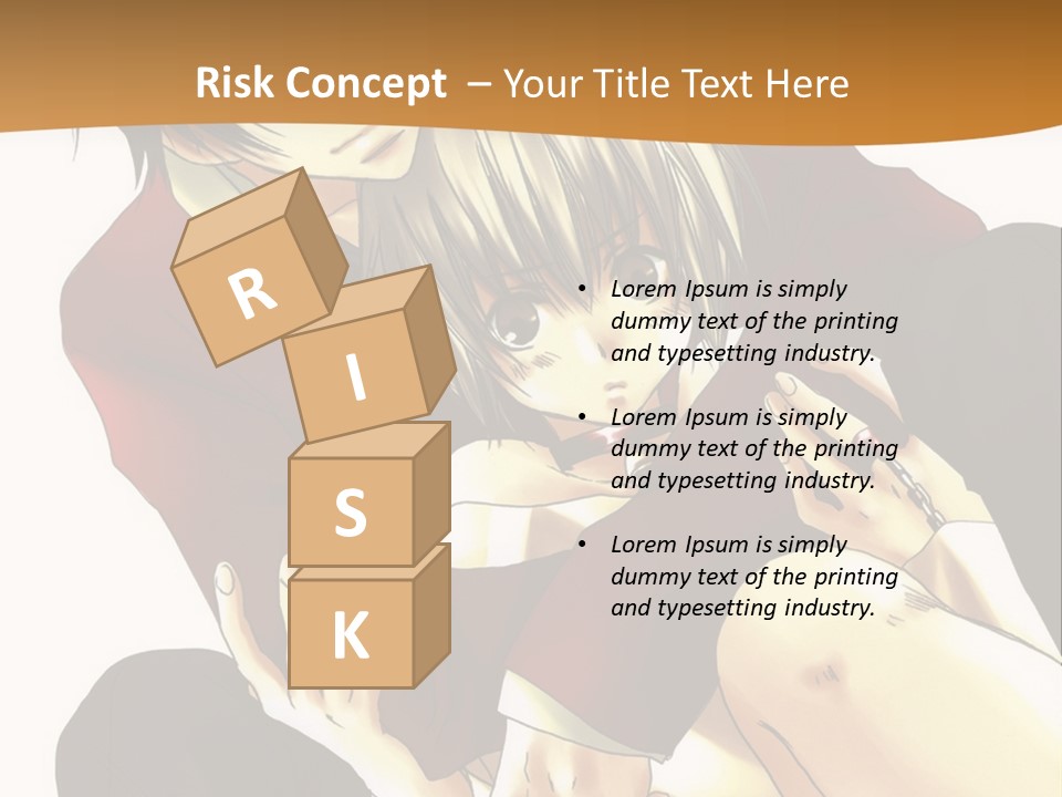 A Couple Of Anime Characters Sitting Next To Each Other PowerPoint Template