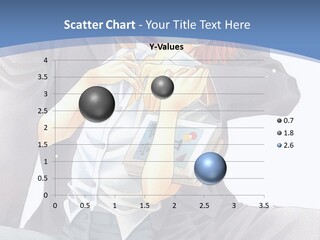 A Man And A Woman Are Sitting On A Bench PowerPoint Template