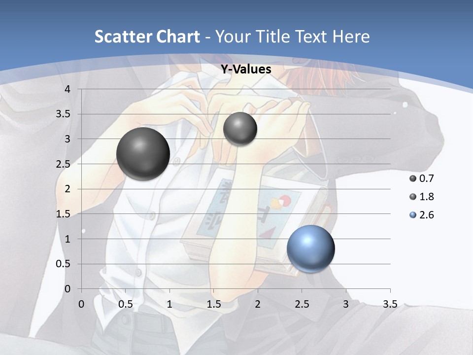 A Man And A Woman Are Sitting On A Bench PowerPoint Template