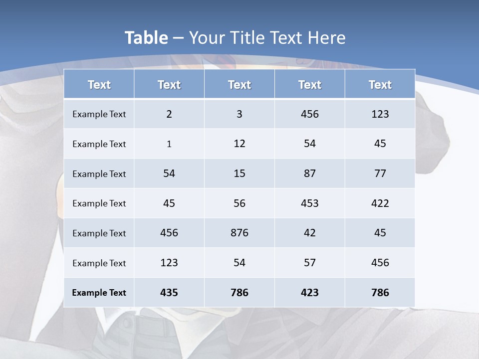 A Man And A Woman Are Sitting On A Bench PowerPoint Template