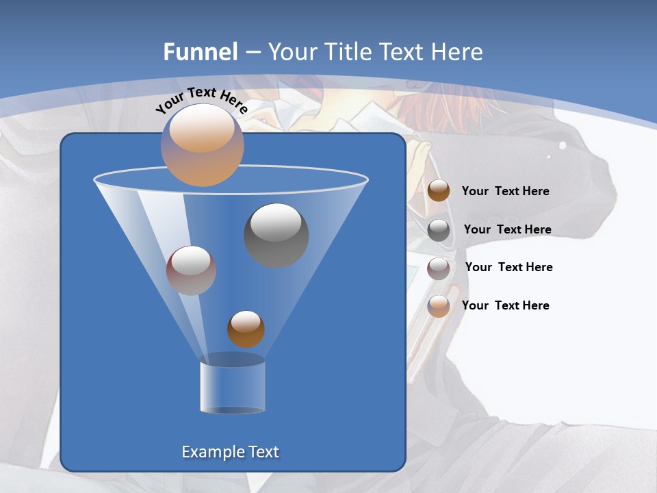 A Man And A Woman Are Sitting On A Bench PowerPoint Template