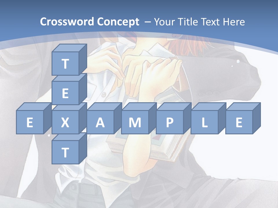 A Man And A Woman Are Sitting On A Bench PowerPoint Template