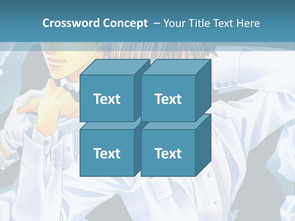 A Couple Of People Standing Next To Each Other PowerPoint Template