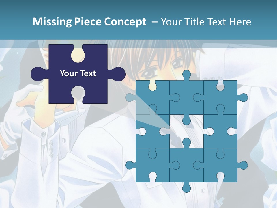 A Couple Of People Standing Next To Each Other PowerPoint Template