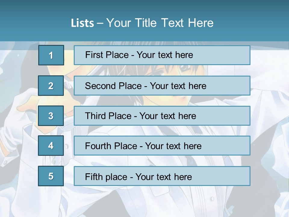 A Couple Of People Standing Next To Each Other PowerPoint Template