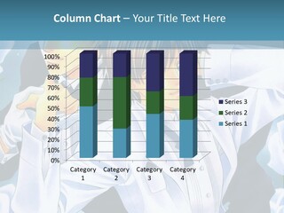 A Couple Of People Standing Next To Each Other PowerPoint Template