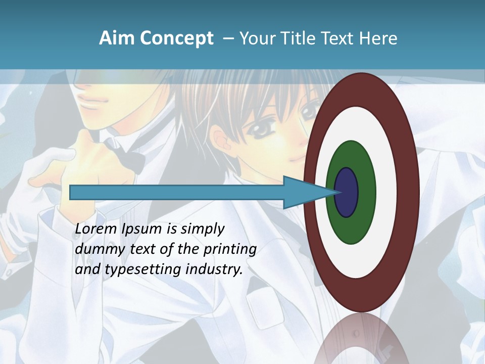 A Couple Of People Standing Next To Each Other PowerPoint Template