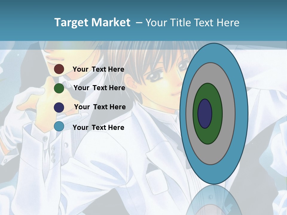 A Couple Of People Standing Next To Each Other PowerPoint Template