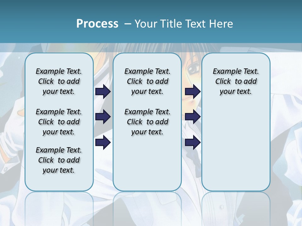 A Couple Of People Standing Next To Each Other PowerPoint Template