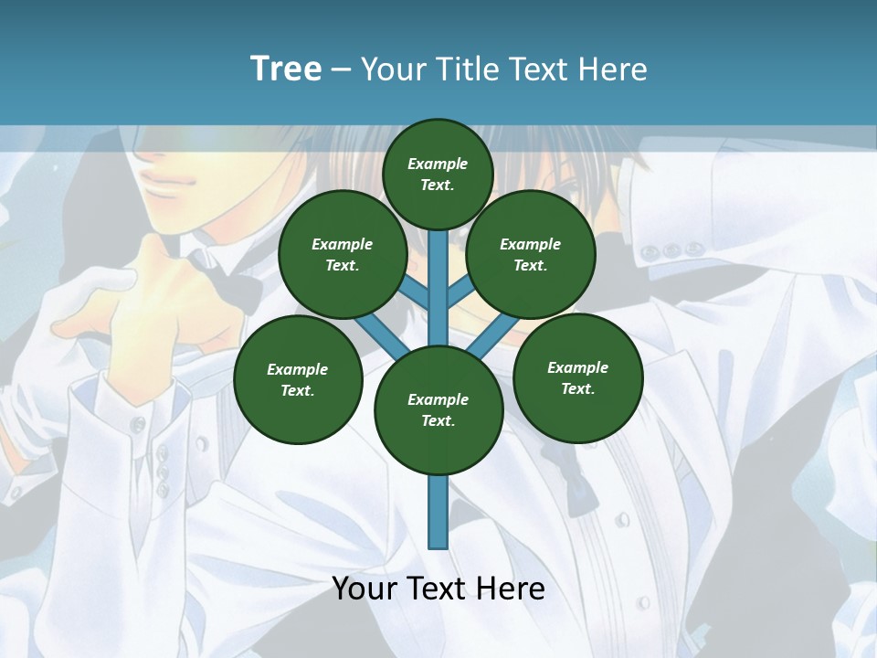 A Couple Of People Standing Next To Each Other PowerPoint Template
