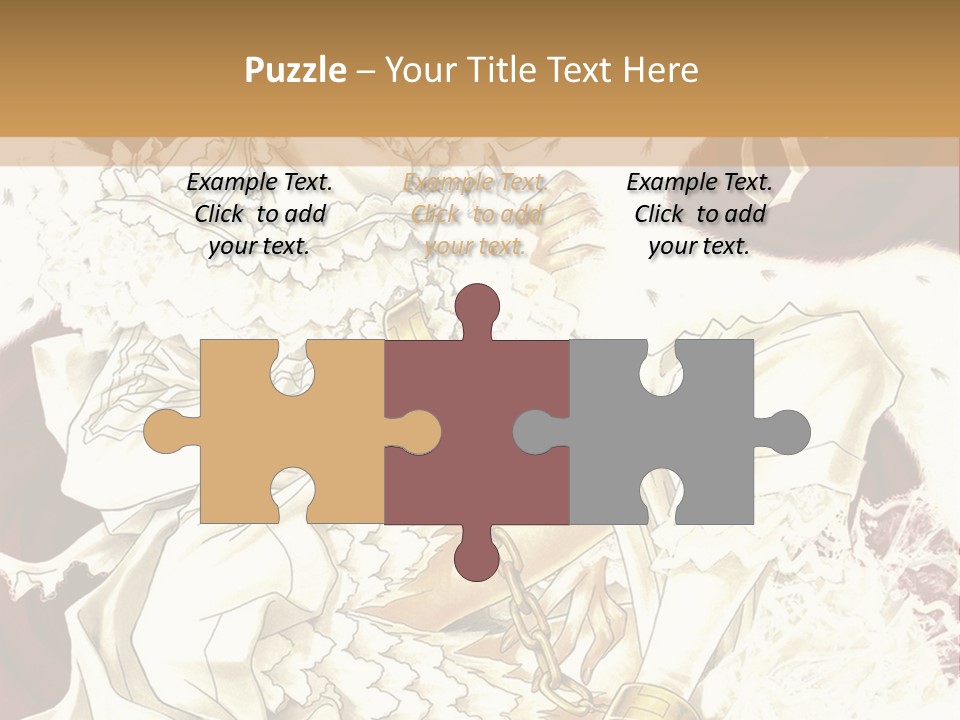 A Woman In A White Dress Is Holding A Sword PowerPoint Template