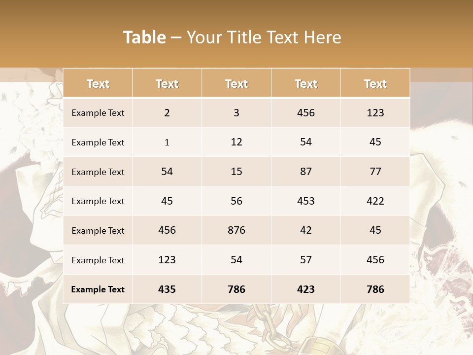 A Woman In A White Dress Is Holding A Sword PowerPoint Template