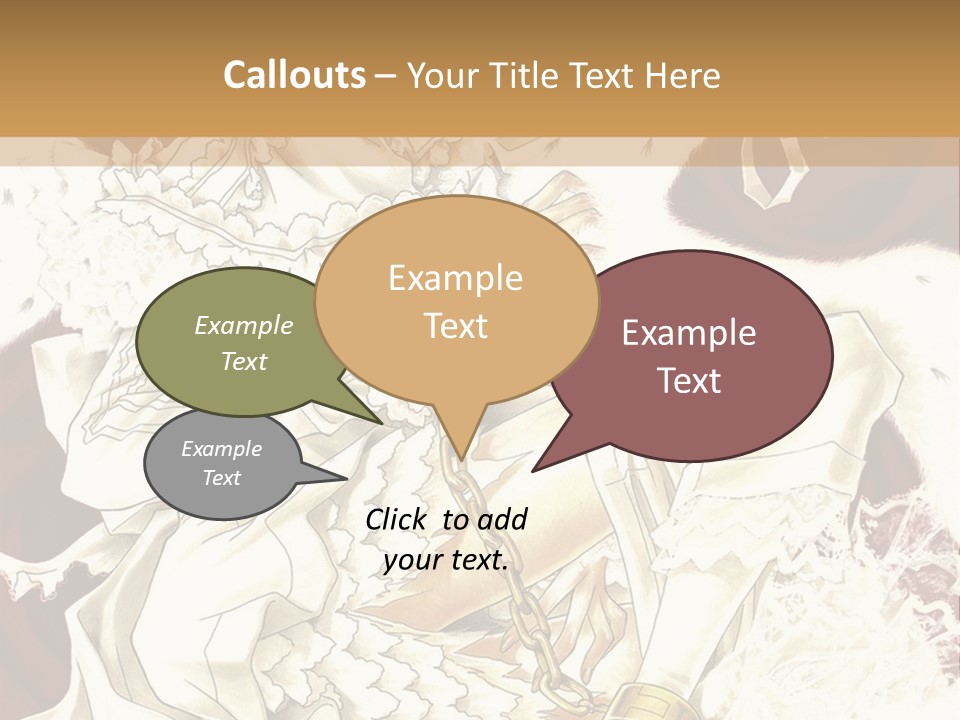 A Woman In A White Dress Is Holding A Sword PowerPoint Template