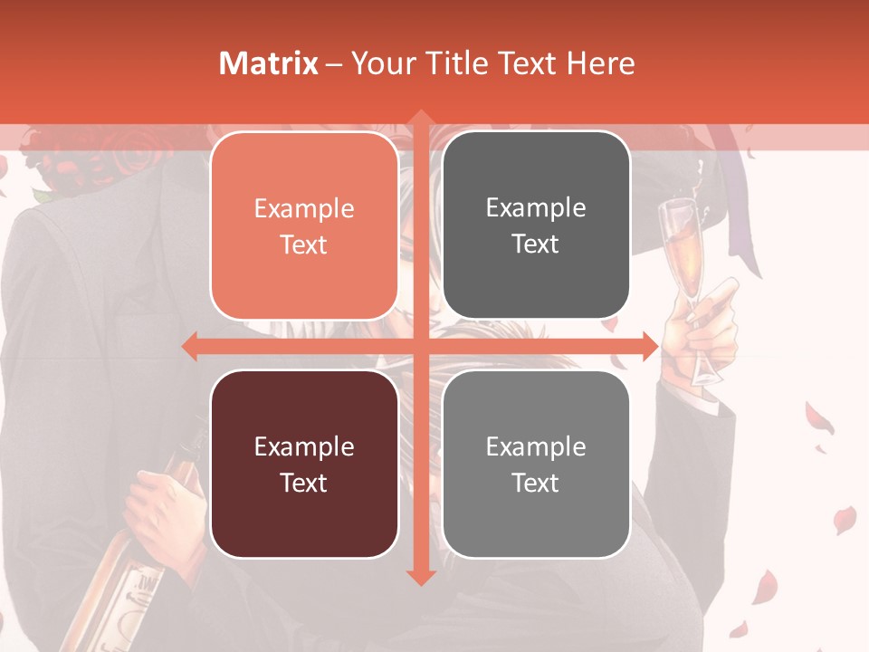 A Couple Of People That Are Hugging Each Other PowerPoint Template