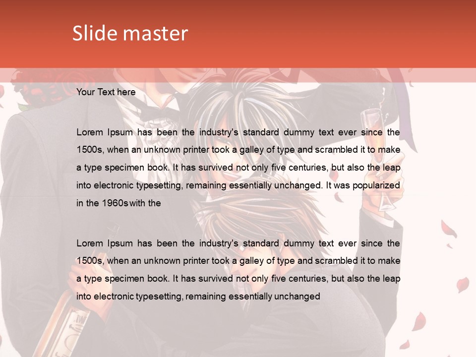 A Couple Of People That Are Hugging Each Other PowerPoint Template