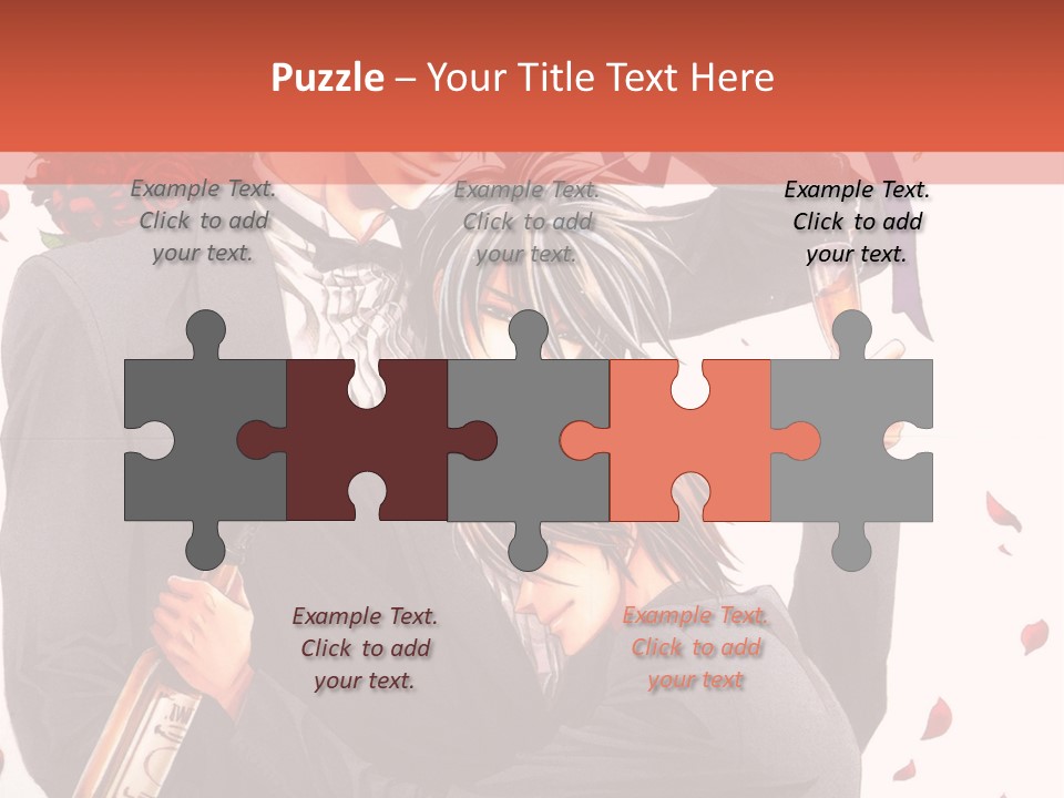 A Couple Of People That Are Hugging Each Other PowerPoint Template