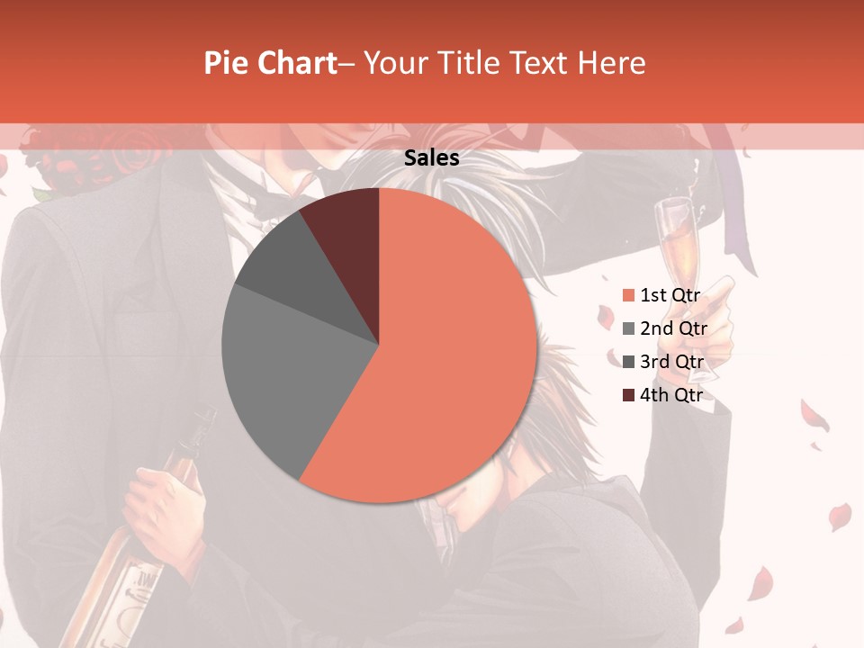 A Couple Of People That Are Hugging Each Other PowerPoint Template