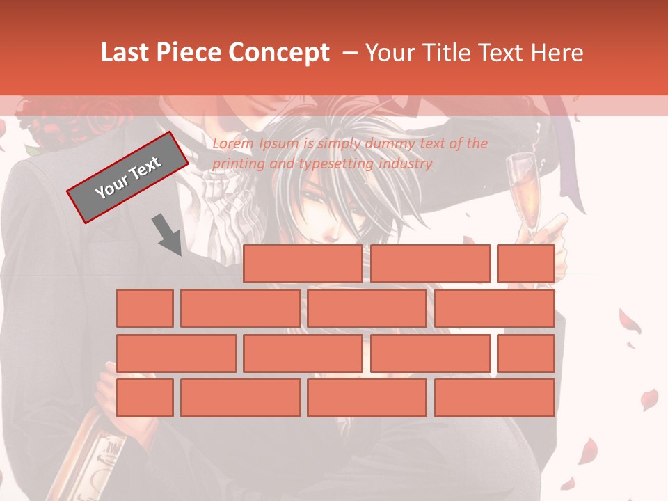 A Couple Of People That Are Hugging Each Other PowerPoint Template