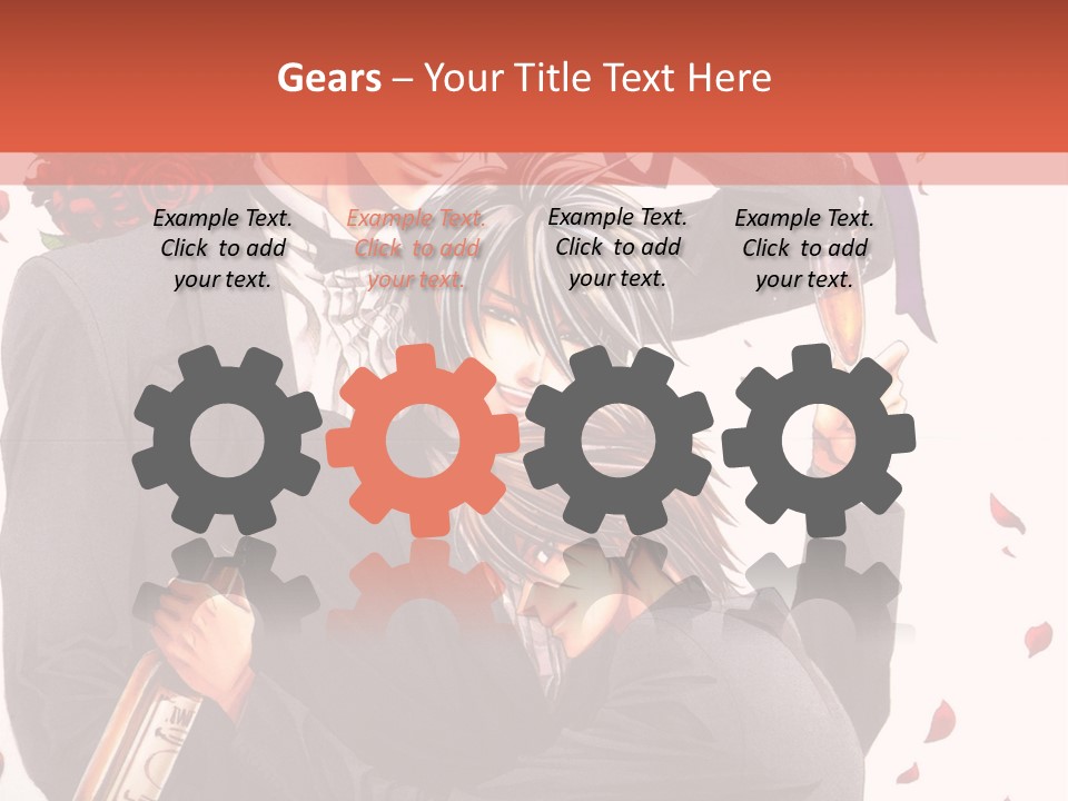 A Couple Of People That Are Hugging Each Other PowerPoint Template